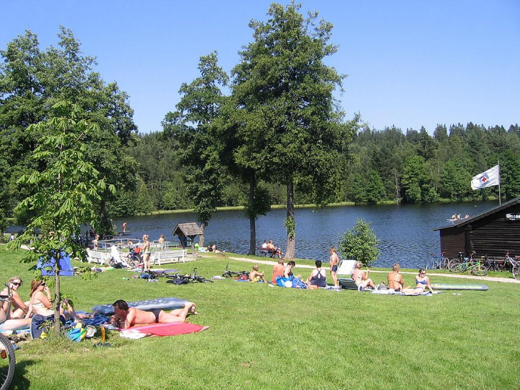 Ferienwohnung Brunner - Haus Am See Nagel 外观 照片