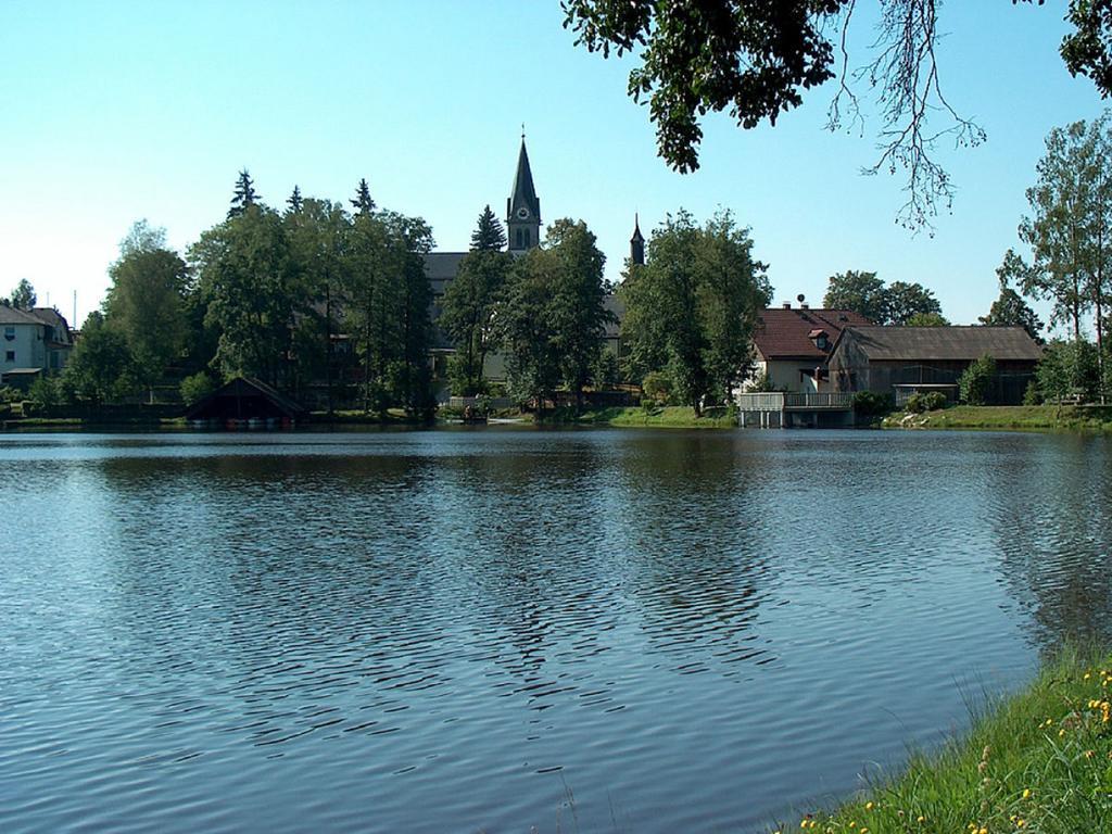 Ferienwohnung Brunner - Haus Am See Nagel 外观 照片
